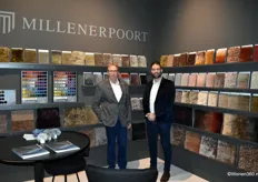 Math de Weerdt and Maurice van Es from Millenerpoort were primarily seeking new leads from Germany. The company is busy launching a new carpet collection, but imm cologne came a bit too early for that.