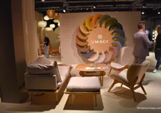 The stand of Umage, with their Danish design products.