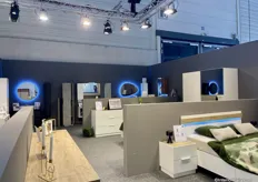 Glance at the booth of the Italian company LC, furniture for Europe. Everything they presented in Cologne was new.
