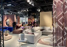 The booth of the Dutch company EasySofa couldn't be missed.
