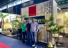 Iris, Camille and Rasched from Diga Colmore. The company presented itself for the first time at Maison&Objet.