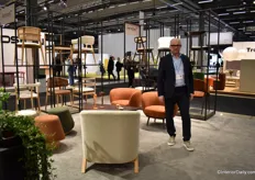 Marqus Hansson from Interior Collection, a Swedish distributor for different brands. 'Our focus consists of the best possible service with personal advice, safe deliveries and a large range of quality design furniture.'