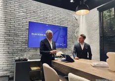 The owner of Dôme Deco, Stefan Verheyen, and the managing director of Breitling gave a presentation on how this collaboration came about and how it is taking shape.