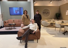 From left to right: Katja, Leon Pompen and Niek Schut from the Dutch brand Chill-Line.