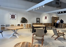 A glimpse on the Aztex Crafts booth, which specializes in industrial, modern, and antique pieces.