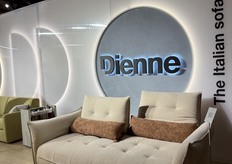 Dienne presented the Italian sofa beds.