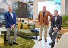 From left to right: Francis Willems, Hervé Gregoir (CEO) and Bart Schelfhout.