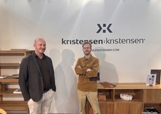 Steen Albeck Tokkesdal, attended by Kristensen & Kristensen's designer Morten Pedersen