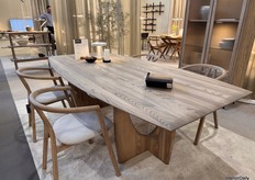 Kristensen & Kristensen's latest dining table, Longboat, designed by Morten Pedersen.