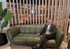 Anthony Charles, CEO of Premier, attended the fair to welcome both old and new clients.