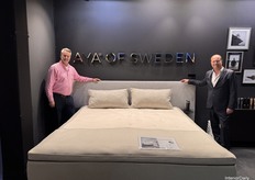 Form left to right: Olaf Janssen, international sales manager, and Jörgen Turesson, CEO of Aya of Sweden.