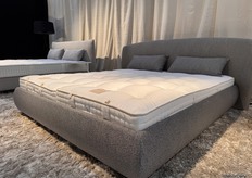 Levina, A low bed made by the design team of Schramm.