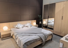 Lenart's stand displayed new bedroom collection called LIVO.