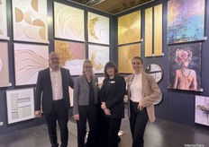 Team of ImageLAND, from left to right: Stefan Deus, Edith Deus, Anne Fournier, and Marina Deus.