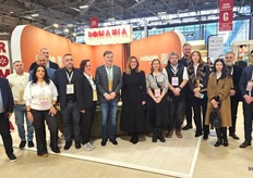 The delegation of Romanian furniture companies were grouped together at the fair. Photo: Romanian Furniture Manufacturers Association.