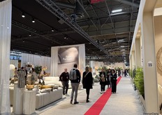 A look into Hall 5A, which now mainly housed the larger furniture stands. The hall layout had been significantly reorganized by the organizers, so all exhibitors were given new locations.