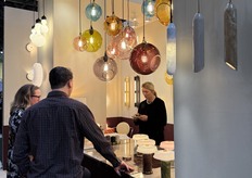Design By Us, a Danish interior design company known for bold, playful, and innovative designs, also showcased its latest lighting designs.