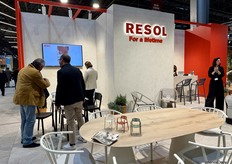 The Spanish company Resol was present at the fair for the first time as an exhibitor.