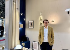 Marco Signoretto from the Italian company Olivelab with his latest creations.