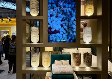 The Portuguese company Colunex had a beautiful presentation of their beds, made in Portugal.