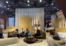 Easysofa was also present again; their colorful collection always stands out.