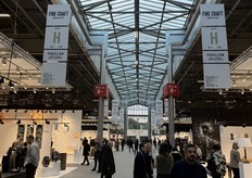 The fine craft section is always filled with young designers showcasing their projects.