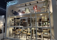 Mexil is a Greek company that showcased their latest products to the public. They focus on professional contract furniture, emphasizing modern design and advanced manufacturing technology.