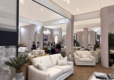 Buoyant, a proud partner of the January Furniture Show, steals the spotlight with a prominent closed-off stand, featuring the rebranding of Ashley Manor Upholstery.