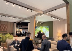 Parker Knoll, Duresta, and G Plan’s joint stand drew a lively crowd, keeping the area busy and vibrant throughout the event.