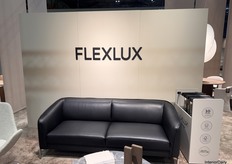FlexFlux, under the Actona Group, combines timeless leather sofas with sleek steel legs, creating a contemporary look.