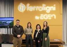 The Ferroligni team by EGEN sparked meaningful conversations. From left to right: Paweł, Agata, Monika, Karolina.