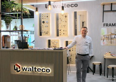Gregor Modrinjak, Key Account Manager, represented Walteco in their debut appearance at imm cologne.