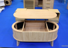 H&D Manufaktur's Wace-Design Lift-Up Coffee Table 2026 collection.