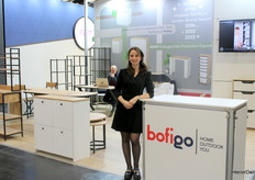 Asli Özel, Foreign Trade Sales Representative at Bofigo’s stand, represented the winner of the Modular Furniture Golden Brand Award from 2022 to 2024.