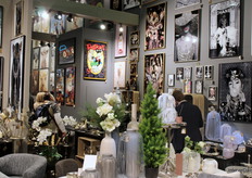 LC Wholesaler showcased its latest art designs across the walls, with new décor displayed beneath.