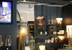 One of the entrances to Clarita Deco’s booth.