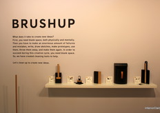 BRUSHUP, part of the Tomoyasu Seisakusyo booth.