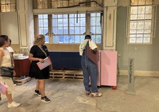 Vistors at the exhibiton of The Ayris Collection, where the brand highlighted their new creations, Mara and Kivuli, along with their signature handcrafted, characterful designs.