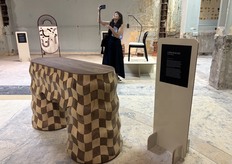 Checkmate by DEFT Studios is a eye candy in a piece of furniture blending sculptural form, playful curves and bold techniques.