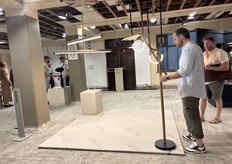 Arkivio presented their new range of floating and standing lights, blending lighting and architecture.