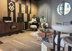 The founders of DutzWood (pictured) presented a showpiece installation created to captivate as White Sheep Studio unveils its new furniture collection. With this collaboration between DutzWood and Walter Train they offer bespoke flooring and wall compositions where European craftsmanship meets bold African expression.