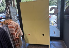 Popstrukt's modern and energising cabinet that was on display at the Freedom of Movement showroom during the fair.