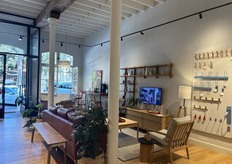 A still from the Pedersen + Lennard showroom.