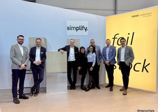 The team of Schattdecor by the Prime Collection. The company produces decorative surfaces applied to furniture, flooring, and interior panels.