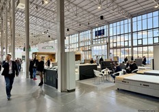 A look inside Hall 5A, where almost all the bed suppliers showcased their latest products.