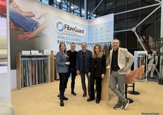 The BRU Textiles team and part of the Polish sales team, who showcased, among other things, the Fibre Guard fabrics.