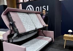 With a bunk bed that can be transformed into a sofa bed...