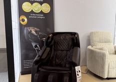 This armchair from Mebel Elite has massage functions and has been awarded a prize.