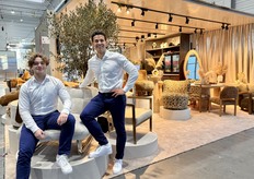 On the left, Michiel and on the right, Marvin from Asiades.