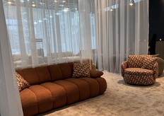 Many earthy tones, dark brown and terracotta alongside neutral cream shades.